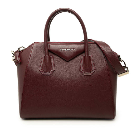Small Sugar Goatskin Antigona Satchel - Image 1