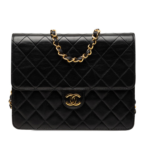 Small CC Quilted Lambskin Single Flap - Image 1