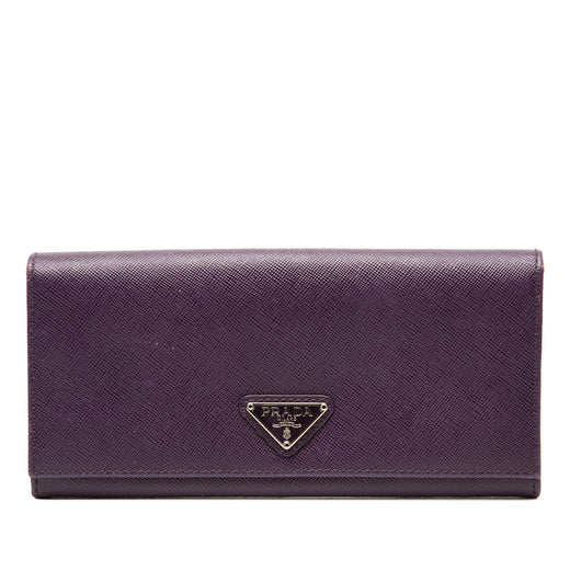 Saffiano Bifold Long Wallet - Image 1
