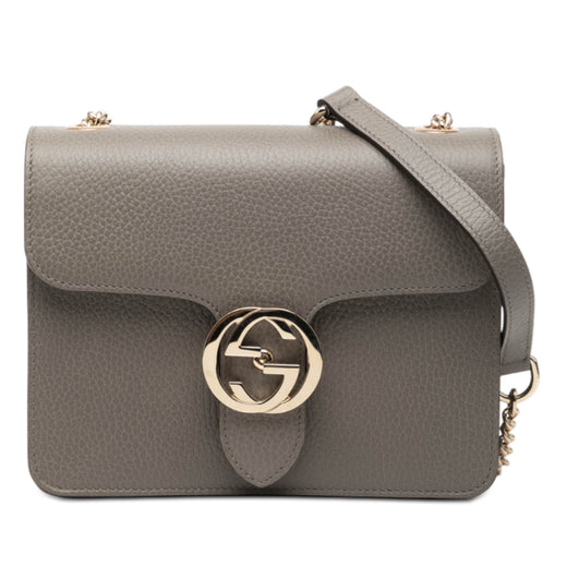 Small Dollar Calfskin Interlocking G Crossbody - Image 1