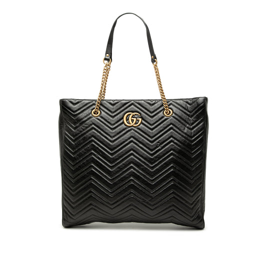 Large GG Marmont Matelasse Calfskin Slim Tote - Image 1