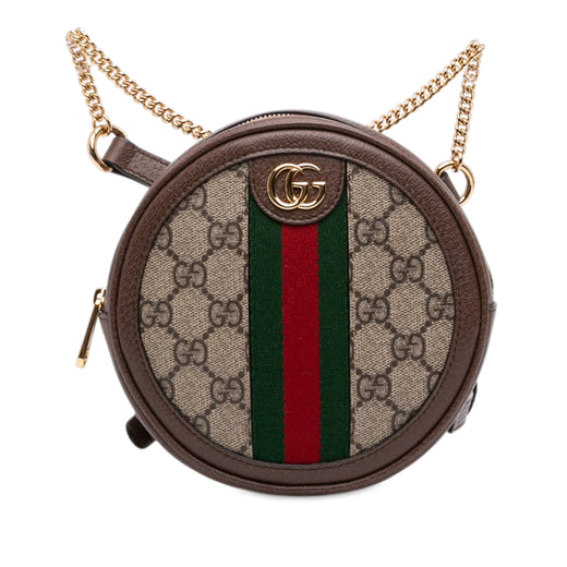 Mini GG Supreme Web Ophidia Round Backpack - Image 1