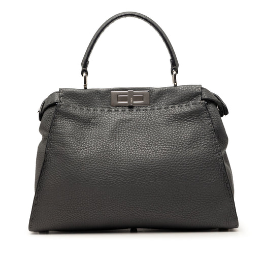 Medium Calfskin Peekaboo Iconic Satchel - Image 1