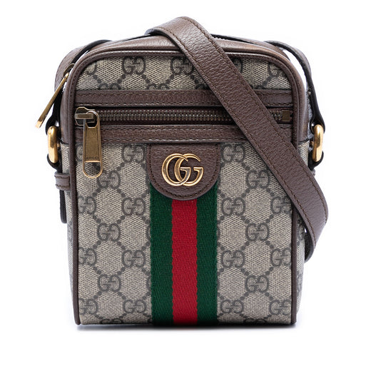 Mini GG Supreme Web Ophidia Crossbody - Image 1