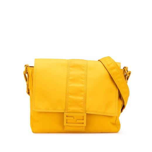 Medium Econyl Nylon Baguette Crossbody - Image 1
