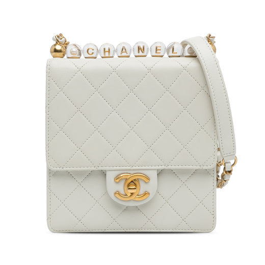 Small Chic Pearls Flap - Image 1