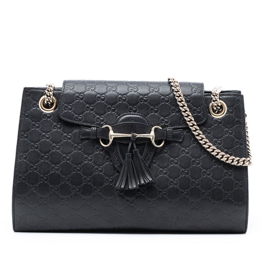 Large Guccissima Emily Shoulder Bag - Image 1