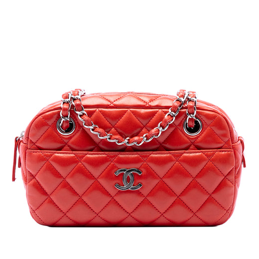 Quilted Lambskin Camera Bag - Image 1