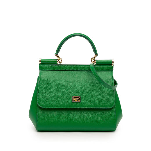 Small Dauphine Calfskin Miss Sicily Satchel - Image 1