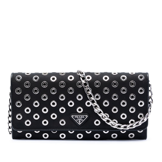 Tessuto Grommet Wallet On Chain - Image 1