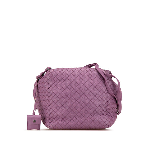 Nappa Intrecciato Cube Crossbody - Image 1