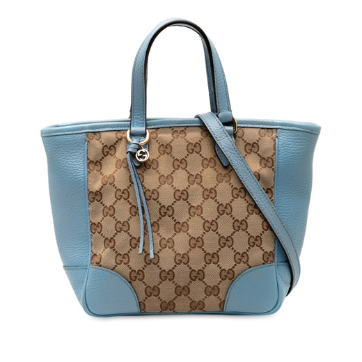 Small GG Canvas Bree Satchel - Image 1