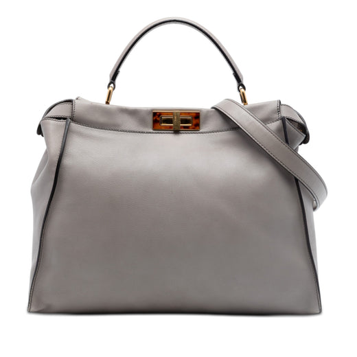 Large Calfskin Peekaboo Iconic Satchel - Image 1