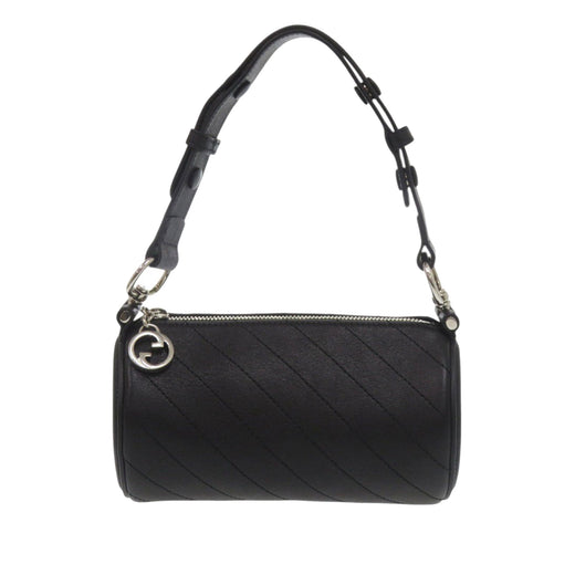 Mini Leather Blondie Barrel Shoulder Bag - Image 1
