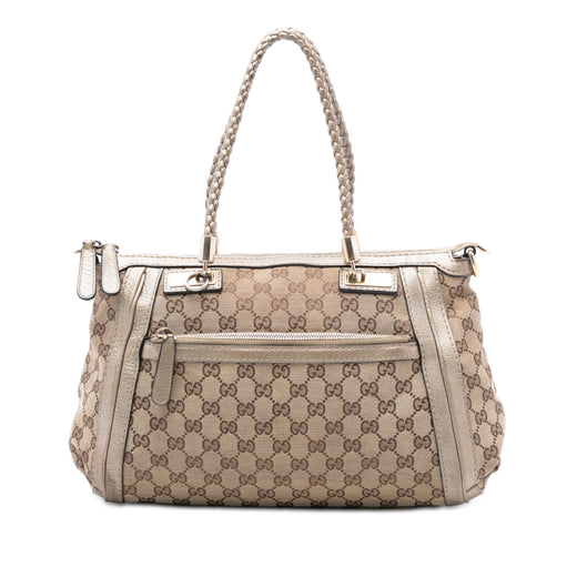GG Canvas Bella Satchel - Image 1