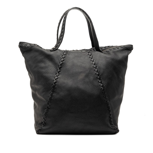 Intrecciato Trimmed Cervo Tote - Image 1
