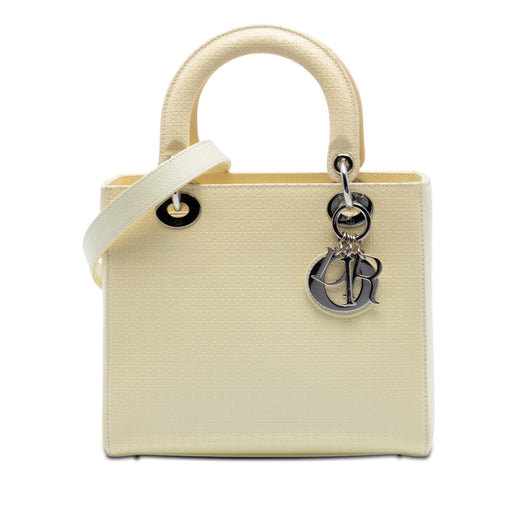 Medium Patent Microcannage Lady Dior - Image 1