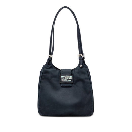 Canvas FF Marble Shoulder Bag - Image 1