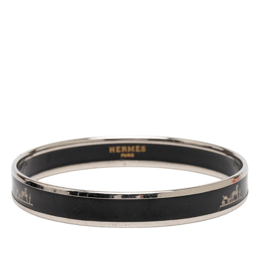 Narrow Enamel Calech Bangle Bracelet 65 - Image 1