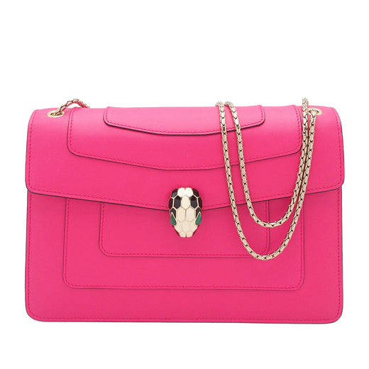 Medium Calfskin Serpenti Forever Shoulder Bag - Image 1