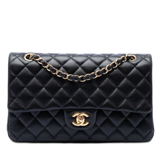 Medium Classic Lambskin Double Flap - Image 1