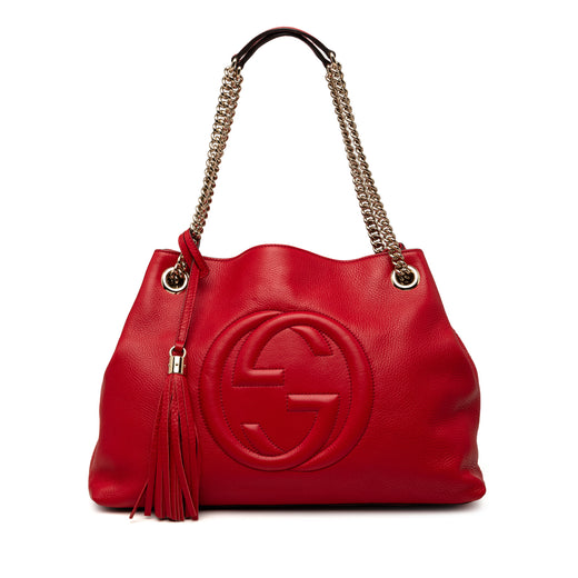 Medium Calfskin Soho Chain Tote - Image 1