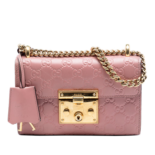 Small Guccissima Padlock Crossbody - Image 1