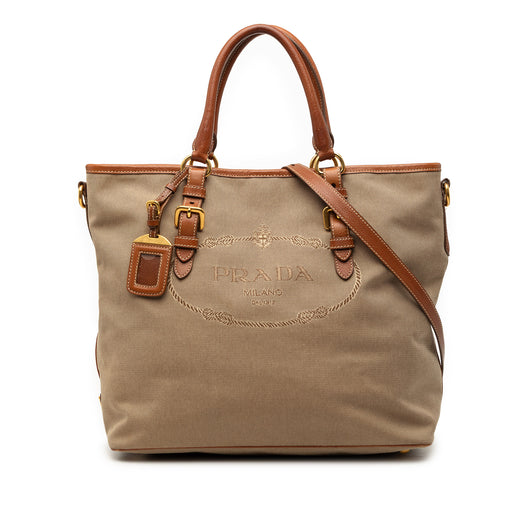 Canvas Canapa Logo Convertible Tote - Image 1