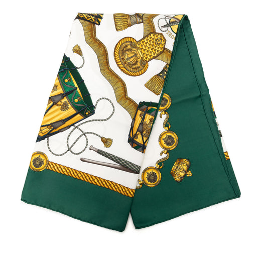 Les Tambours Silk Scarf 90 - Image 1