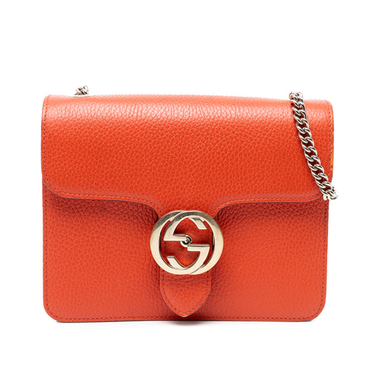 Small Dollar Calfskin Interlocking G Crossbody - Image 1
