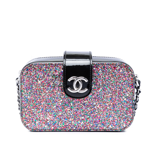 Glitter Patent Evening On The Moon Camera Case - Image 1