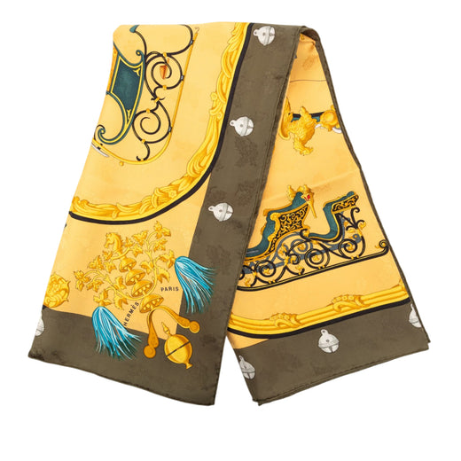 Plumes et Grelots Silk Scarf 90 - Image 1