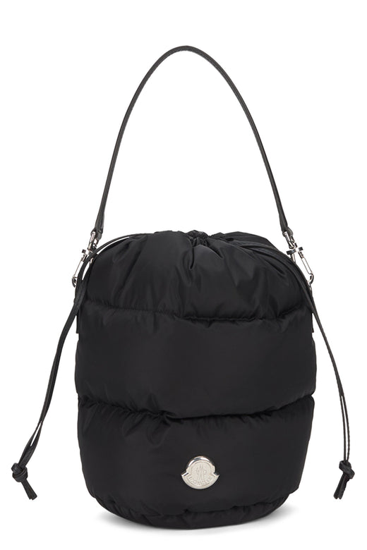 Moncler Caradoc Bucket Bag — Black Polyamide