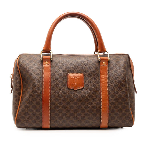 Macadam Coated Canvas Boston Bag - Image 1