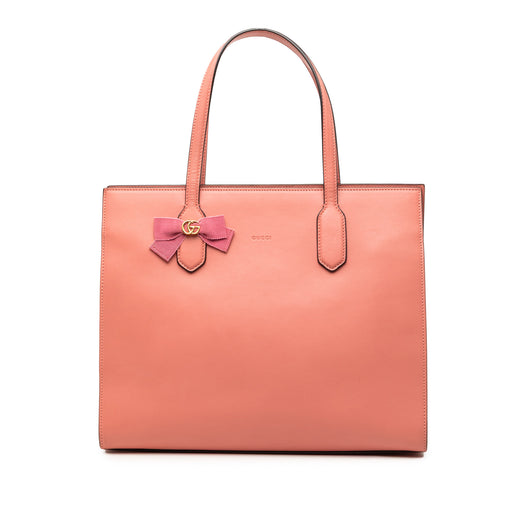GG Marmont Calfskin Ribbon Tote - Image 1