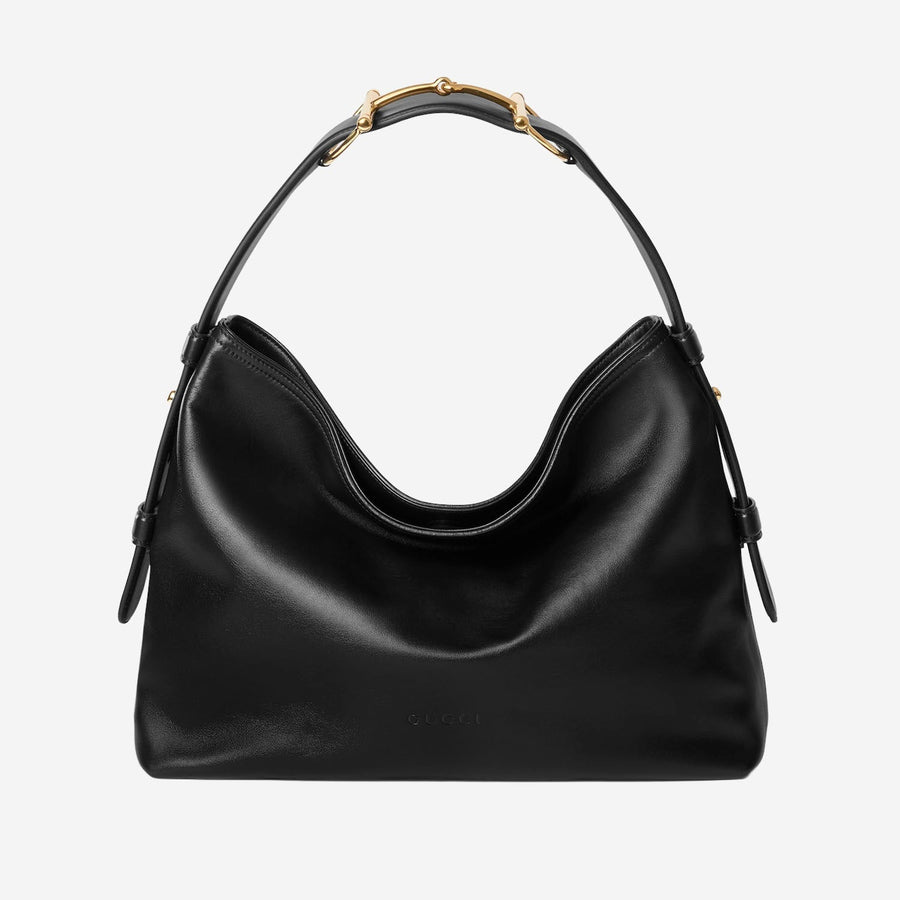 Gucci Beatrix Shoulder Bag — Black Calfskin