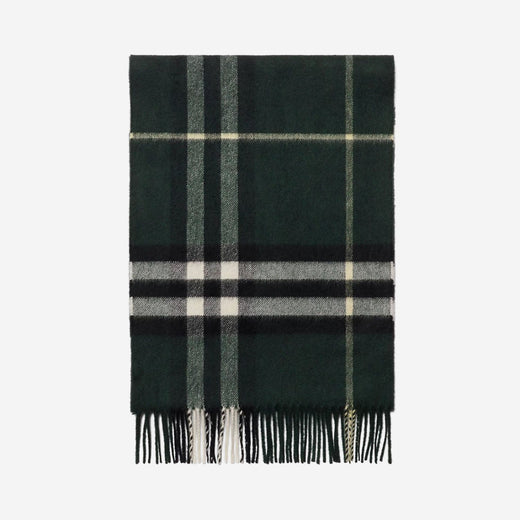 Burberry Cashmere Scarf — Green Scarfs