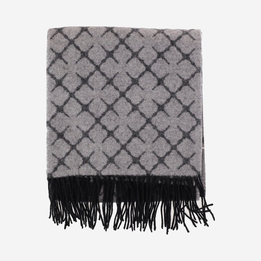 By Malene Birger Ortega Scarf — Gray Wool Scarfs
