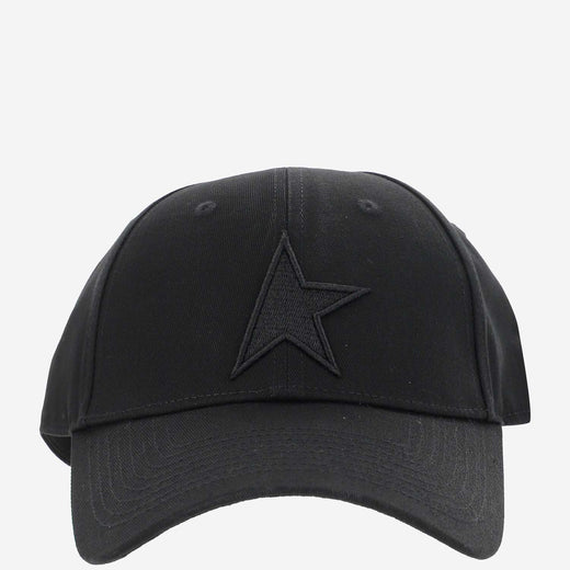 Golden Goose Gup01038p000597 Baseball Cap — Black Cotton Caps