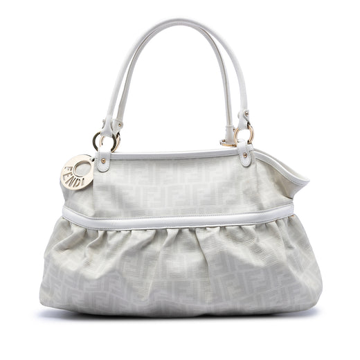 Large Zucca Coated Canvas Chef Shoulder Bag - Image 1