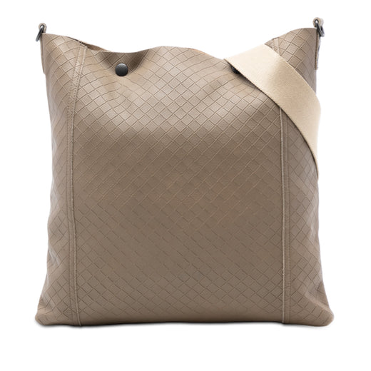 Leather Intrecciomirage Crossbody - Image 1