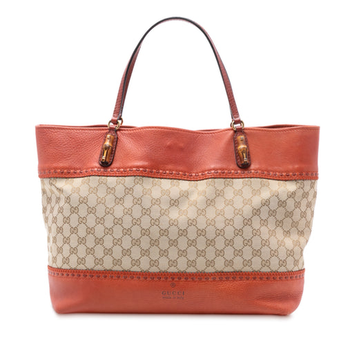 Large GG Canvas Laidback Crafty Tote - Image 1