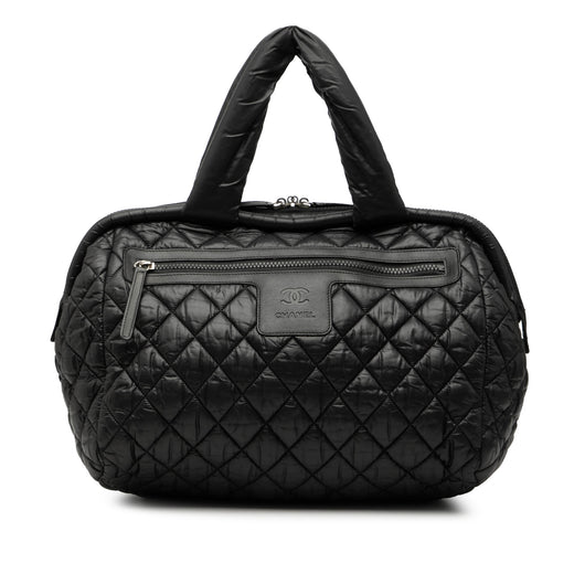 Quilted Nylon Coco Cocoon Bowling Bag - Image 1