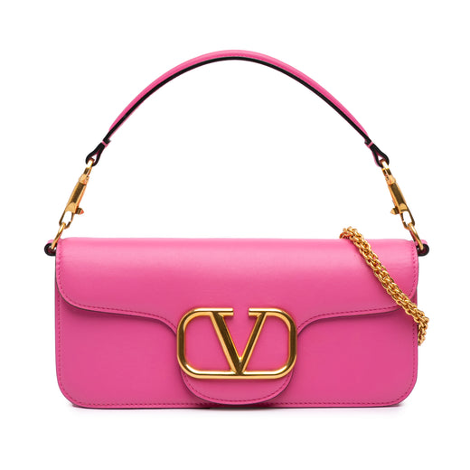 Medium Calfskin VLogo Loco Satchel - Image 1