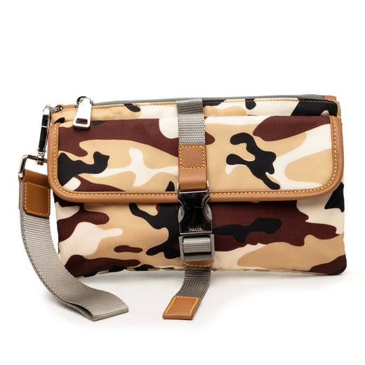 Tessuto Camouflage Clutch - Image 1