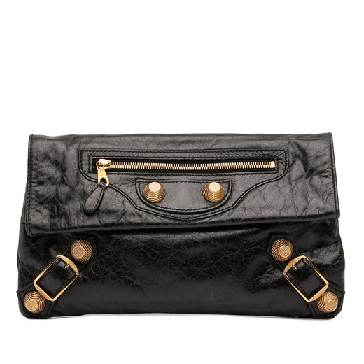 Lambskin Motocross Giant 21 Envelope Clutch - Image 1