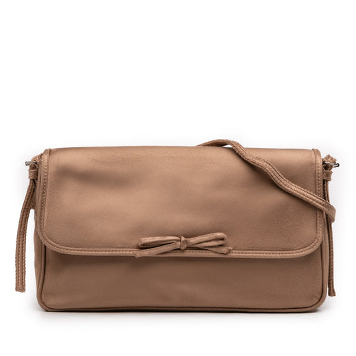 Distressed Satin Leopolda Pochette - Image 1