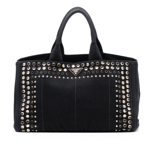 Large Canvas Canapa Bijoux Satchel - Image 1