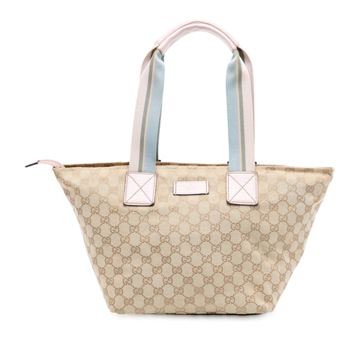 GG Canvas Web Tote
