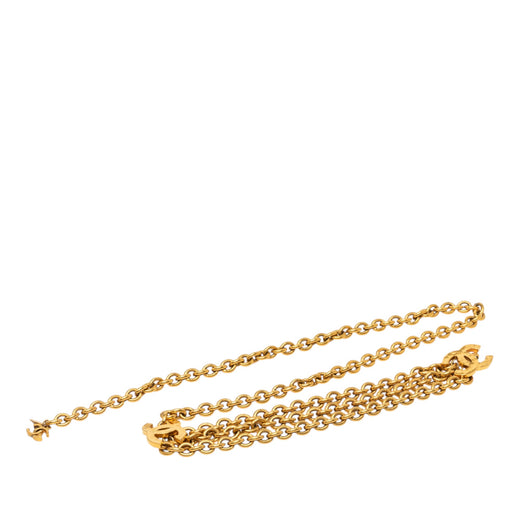 Gold Plated Triple CC Chain Belt - Image 1